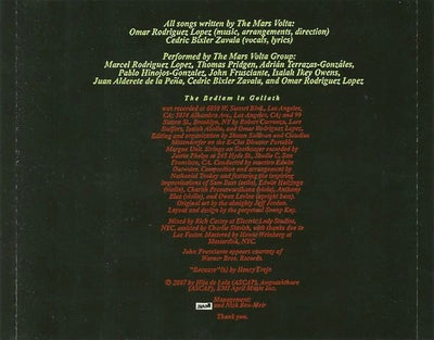 The Mars Volta - The Bedlam In Goliath (Deluxe Edition)