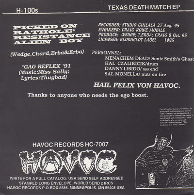 H-100's - Texas Death Match