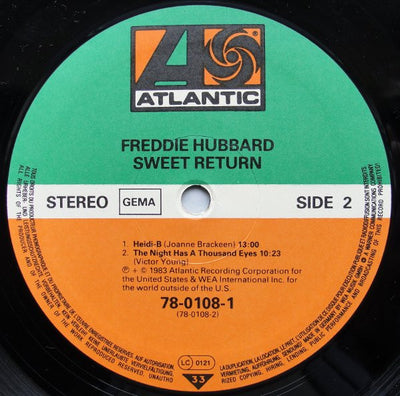 Freddie Hubbard - Sweet Return