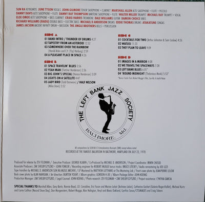 Sun Ra (Sun Ra Arkestra) - Lights On A Satellite: Live At The Left Bank 1978 [RSD Black Friday 2024]